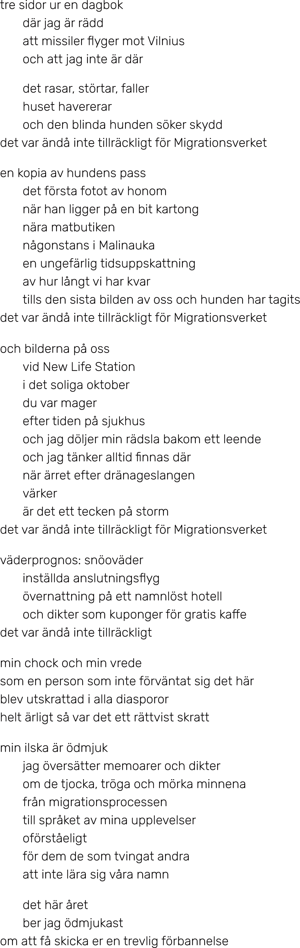 jana över